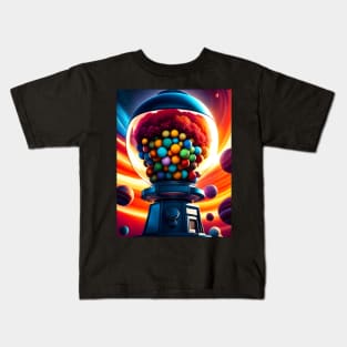 Cosmic gumball machine Kids T-Shirt